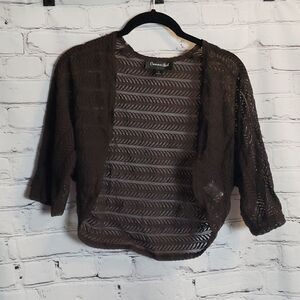 Brown Connected Jacket  